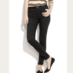 Madewell High Riser Black Skinny Pants Size 28